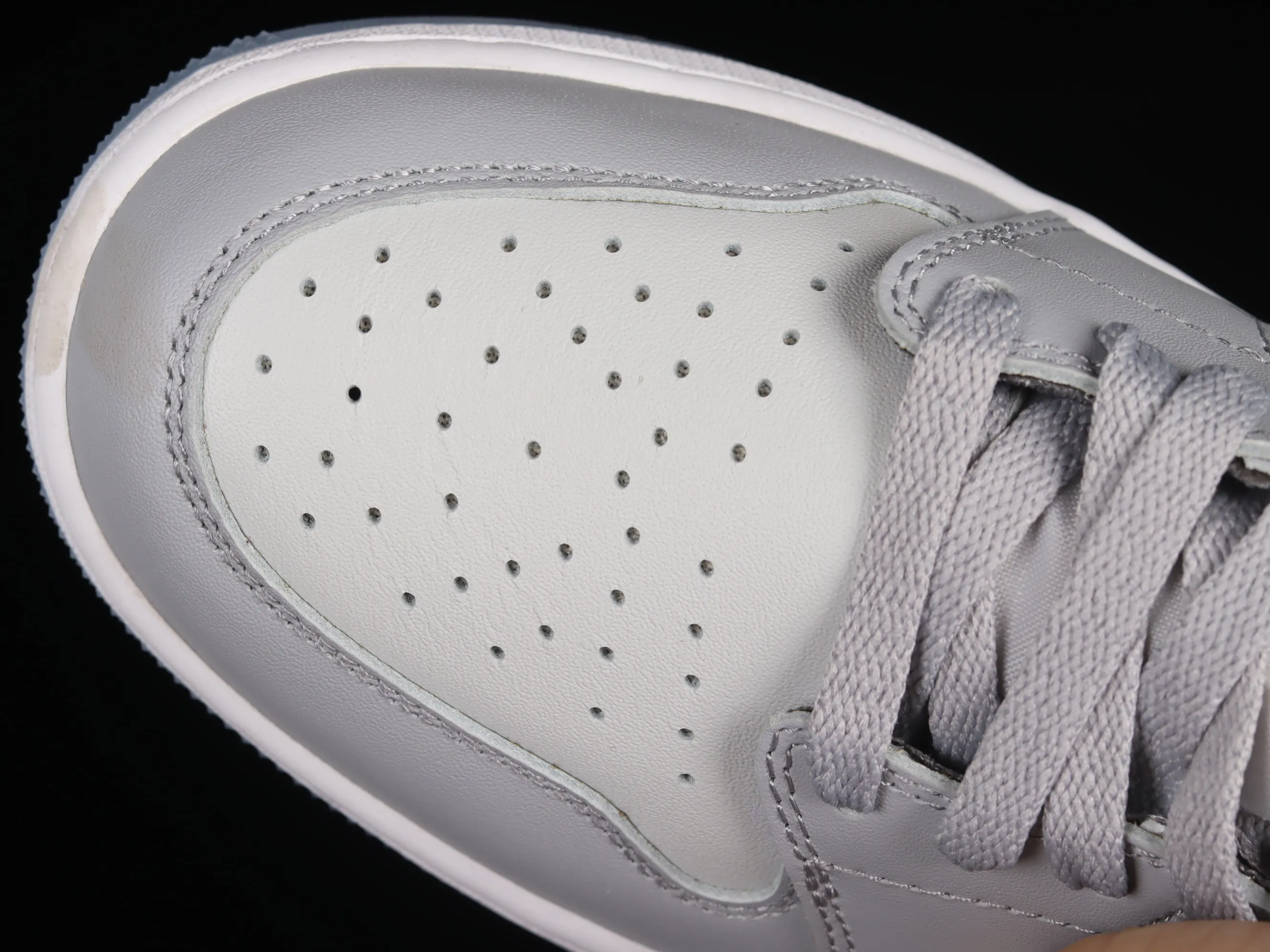 All categories Air Jordan Jordan series basketball shoes Air Jordan 1 Low G version pure original Air Jordan 1 Low Golf AJ1 Joe 1 new golf version Wolf gray color DD9315-002